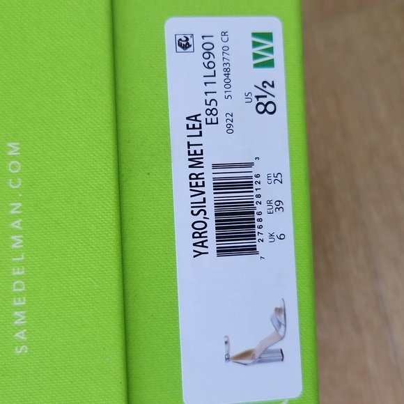 SAM EDELMAN Yaro Ankle Strap Sandal NEW in box - Picture 8 of 9